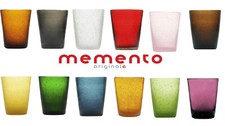 Memento - Glass - Glasglas - Set 12 verschiedene Farben