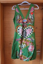Desigual Kleid Sommerkleid XXL XL grün Ballonkleid neu