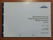 Betriebsanleitung linde - betriebsanleitung,