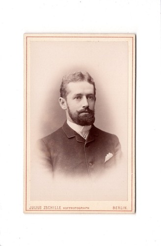 Cdv foto herrenportrait - foto,