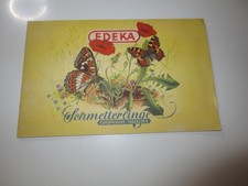 Edeka Sammelbilderalbum Schmetterlinge Tagfalter komplett