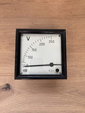 Vintage Schalttafel Voltmeter