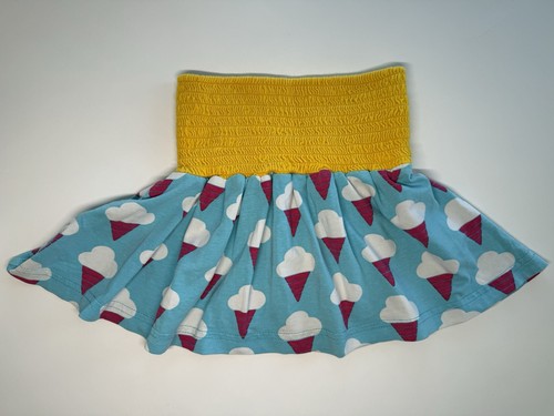 Maxomorra ice cream skirt - cream,