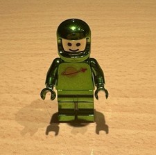 Lego Mini Figur Spaceman Chrom Grün von Best Shiny Bricks