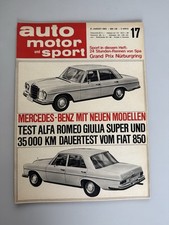 Zeitschrift Auto Motor und