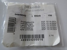 Miele Imperial Glühlampe Anzeigeleuchte SGF 10/18 250V  Mnr. 4899542