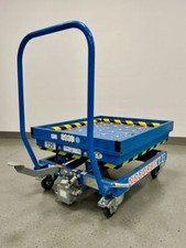 Gruse HF 2 KL-250-SO Fahrbarer hydraulischer Hubtisch Kugeltisch 50kg 360-1030mm