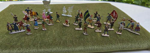 Figuren flach zinnfiguren - figuren,