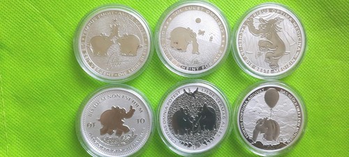 Oz silbermünzen tuvalu - silbermünzen,