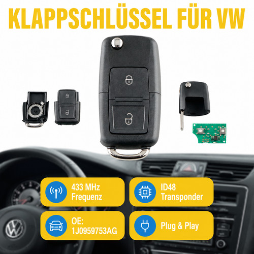 Auto schlüssel klappbar - , 2