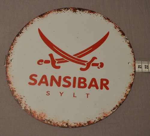 Schild sansibar und sylt - sansibar,