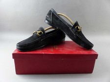 Bally Leslie Damen Schuhe Halbschuhe 41 UK 8 E schwarz Wildleder Mokassin (W)