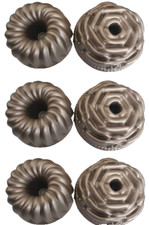 3 x 2 Pack hochwertige Backformen WILKINSON 1888 Rosen/Gugelhupf Form antihaft