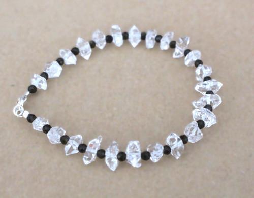 Herkimer diamant armband - diamant,