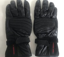 HEIN GERICKE Damen Handschuhe Motorrad Lederhandschuhe  Gr.Lady L Schwarz