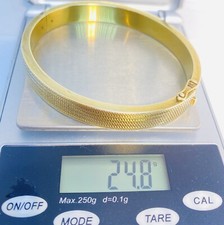Gold 333 Bangle