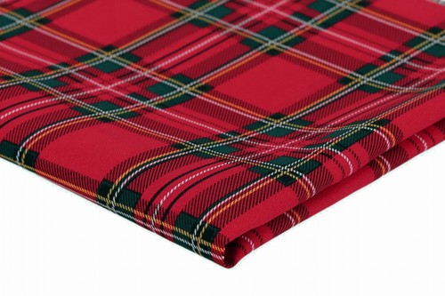 Panama stretch bedruckt - bedruckt, kratka