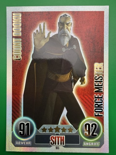 Star wars force attax - star, serie