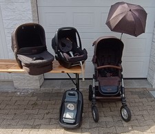 ABC Design VIPER 4 Kombi-Kinderwagen mit Babyschale & Buggy +MAXI COSI +ISOFIX