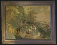 Alter Jagd-Druck um 1900 –