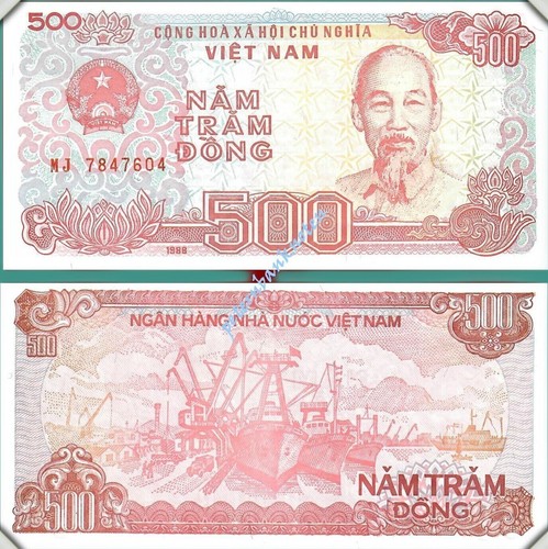 Vietnam viet nam - vietnam, 500