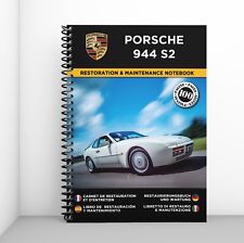 PORSCHE 944 S2 : Restaurierungsnotizbuch & Wartung - KOSTENLOS VERSAND !