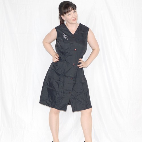 Rascheliges nylon minikleid l - nylon,