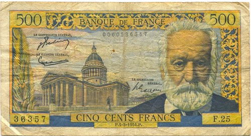 Frankreich billet 500 - frankreich,,