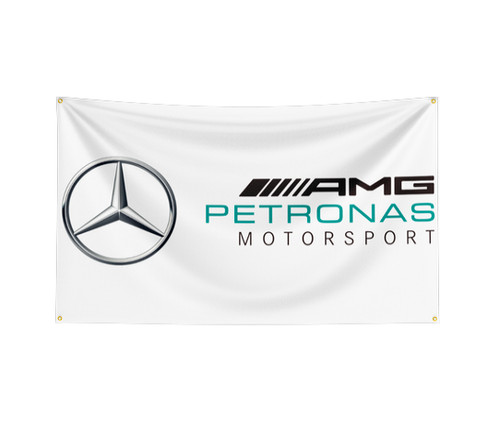 Amg mercedes petronas banner - amg,