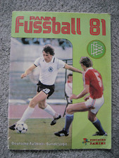 Panini Album Fussball 81