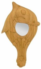 Hand-Spiegel Delfin ca. 33 cm