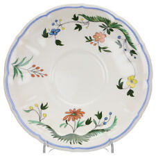 Untertasse für Suppe und Milchkaffee Gien Oiseaux de Paradis