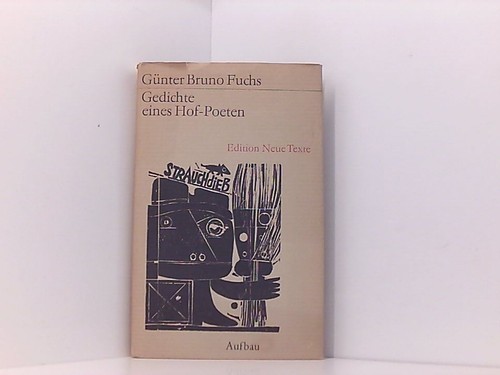 Gedichte eines hof poeten - eines, hof-poeten
