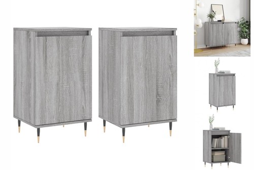 Sideboards stk grau sonoma - 2, stk.