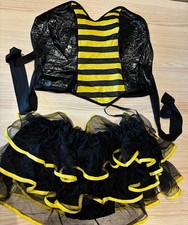 Bienenkostüm – 4-teilig –
