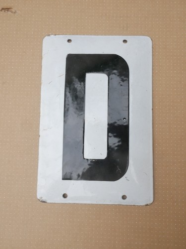 Eisenbahnschild emaille - eisenbahnschild,