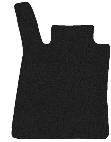 Velour anthrazit fußmatten - velour,