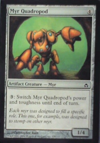 Myr quadropod fifth - -, dawn