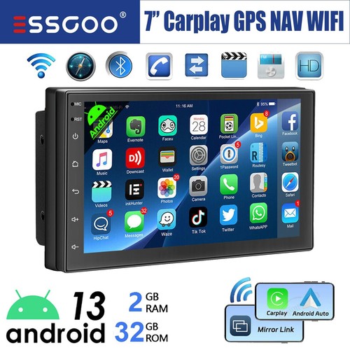 Autoradio din carplay - 7",