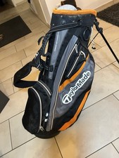 TaylorMade Stand Golfbag 7-Wege schwarz orange Stratus 3.0