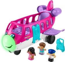 Fisher-Price Little People Barbie Traum Flugzeug Spielset Lichter Geräusche Kinder Spielzeug Neu