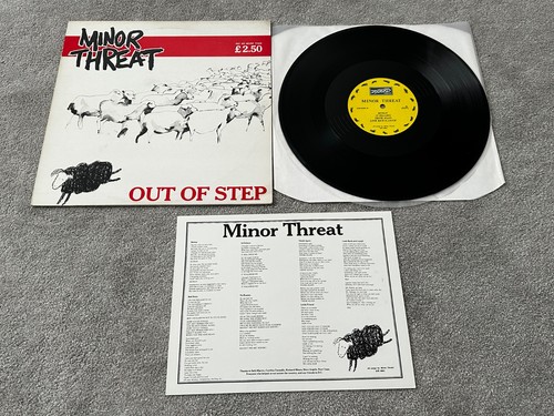 Minor threat out step - minor, /