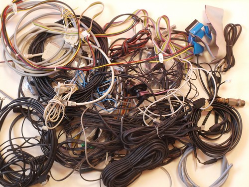 Kabel konvolut computer - kabel, konvolut: