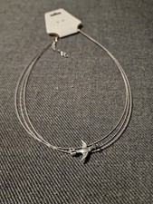 Halskette Neu Schwalbe Vogel 