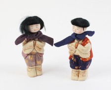 Zwei Vintage-Puppen Japan 1980er (394-23 II7)