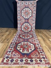 Fein Handgeknüpfter Perser Orientteppich Derbent Kars Kasak Carpet 236x66cm #51
