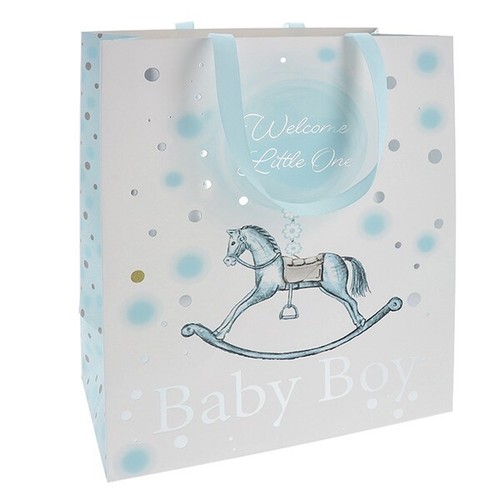 Geschenktüte baby junge mit - geschenktüte,