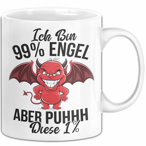 Engel teufel tasse geschenk - teufel,