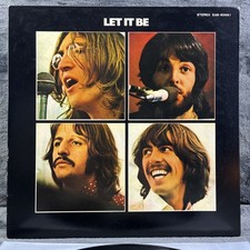 Beatles - Let it be Japan Pressing LP Vinyl Record Schallplatte Rock EAS-80561