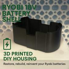 Ryobi 18V Battery Case Shell |